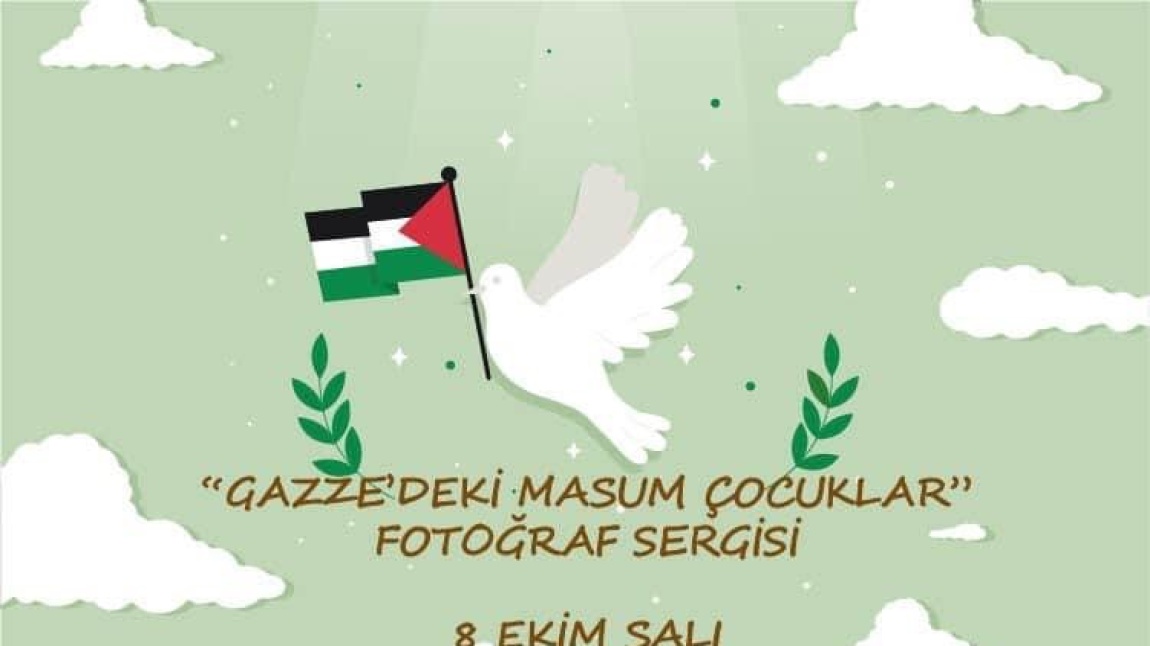 Gazzedeki masum çocuklar fotoğraf sergisi